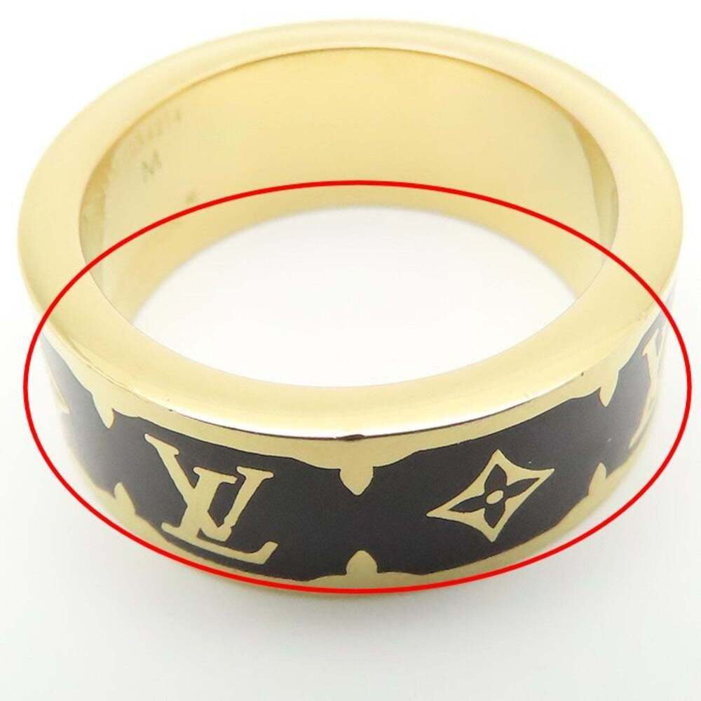 LOUIS VUITTON Black Ring - Picture 10 of 15
